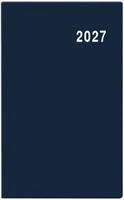 Monatskalender - Marika - PVC - blau